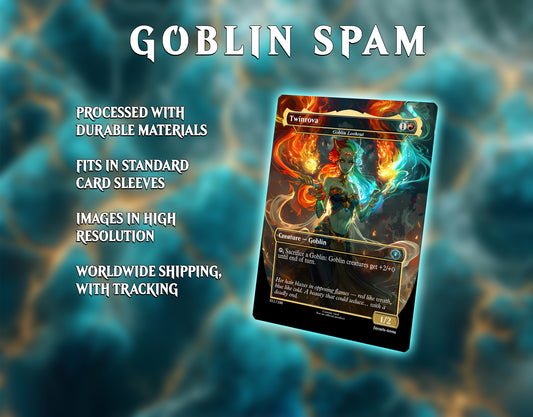 Goblin MTG Proxy Magic Commander Deck
